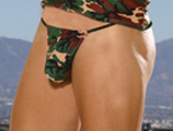 Men's Camouflage G-String.
