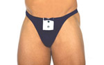 Black and White Tuxedo Thong.